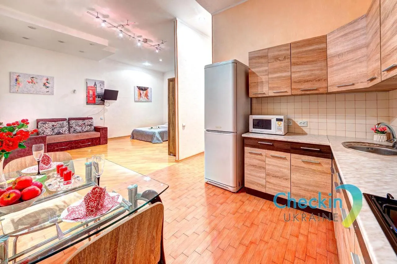 Apartment Velyka Vasylkivska 66 Kyjev 0*,  Ukrajina